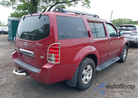 2005 Nissan Pathfinder Se from USA, damaged, VIN 5N1AR18W25C777290